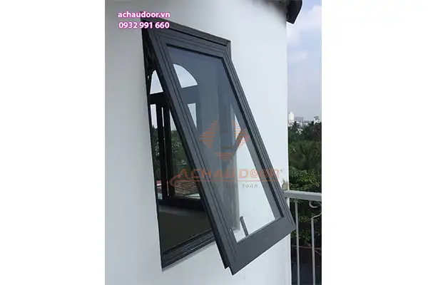 Cửa sổ mở hất 1 cánh nhôm Xingfa