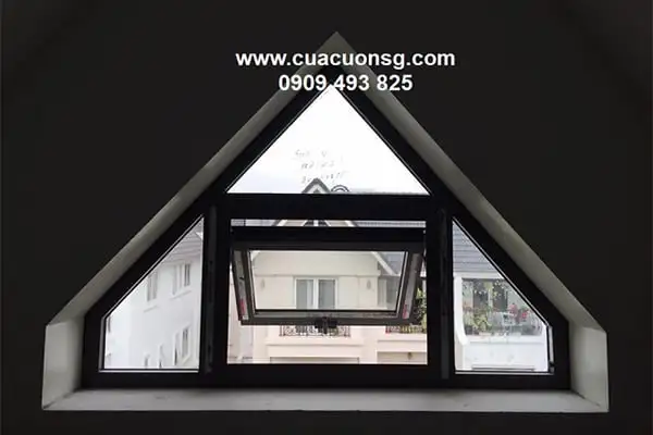 Cửa sổ mở hất 2 cánh nhôm Xingfa