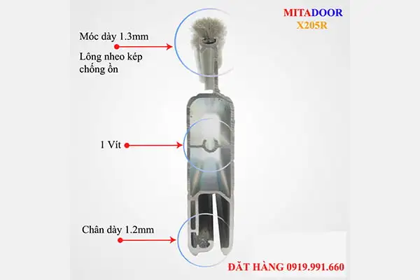Cửa cuốn Đức Mitadoor X205