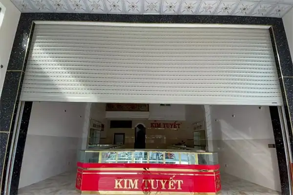 Cửa cuốn Đức Austdoor nan nhôm Bigos B100