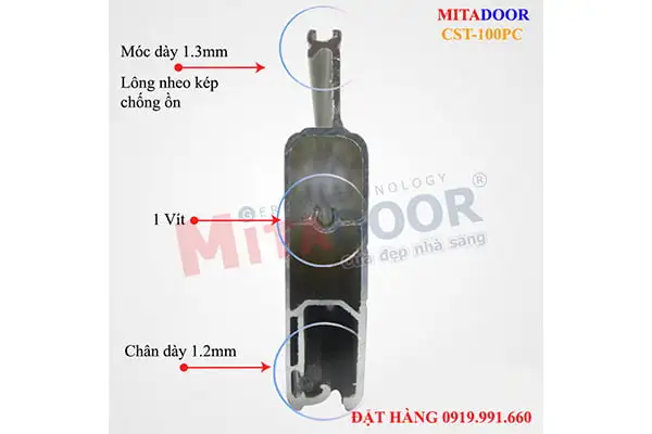 Cửa cuốn Đức Mitadoor CTS-100PC