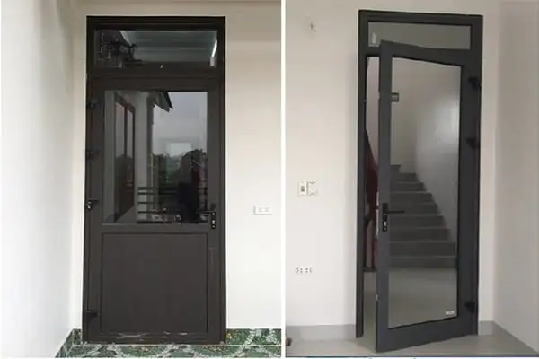 Cửa đi mở quay 1 cánh nhôm XingfaWindow