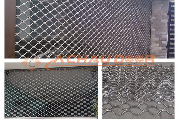 Cửa cuốn mắc võng Inox 304