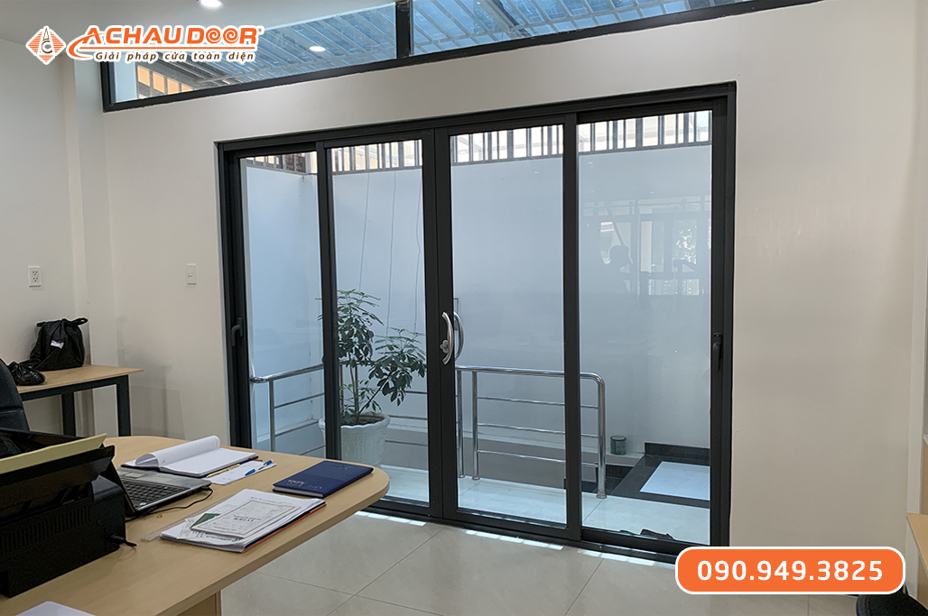 Cửa Đi Mở Trượt Nhôm Xingfa 2 Cánh
