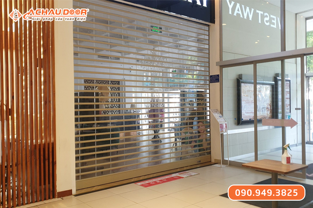 Cửa cuốn Đức Titadoor Polycarbonate