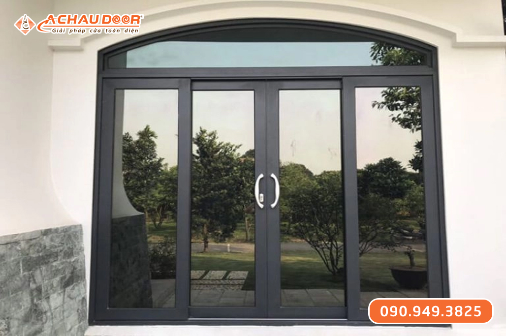 Cửa Đi Mở Trượt Nhôm Xingfa 4 Cánh