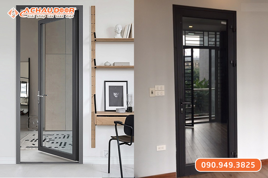 Cửa Đi Nhôm Xingfa 1 Cánh Mở Quay Nhập Khẩu