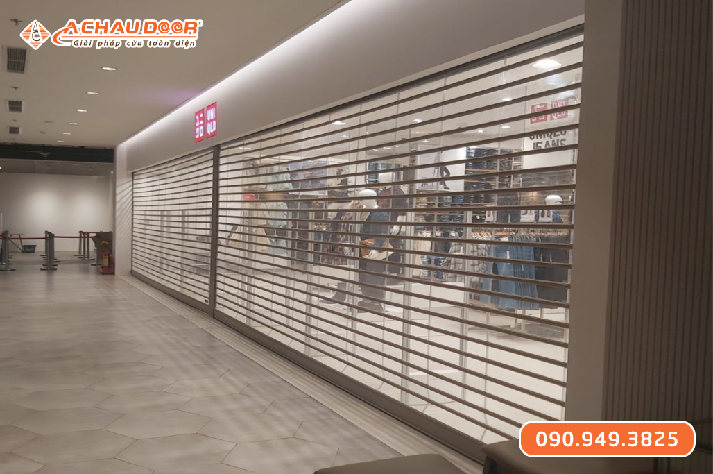 Cửa cuốn Đức Titadoor Polycarbonate