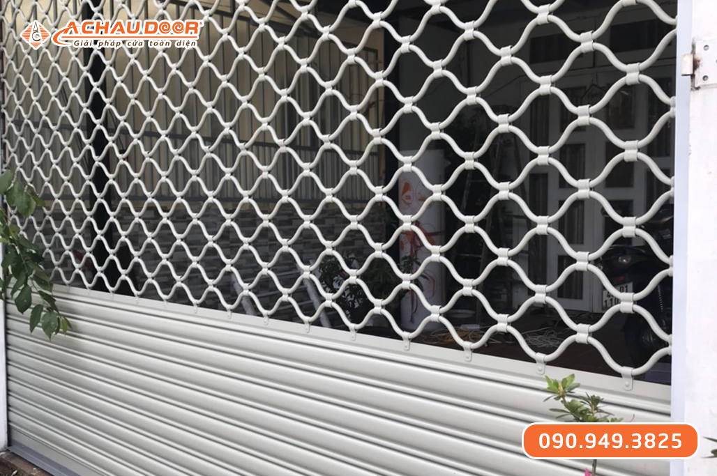 Cửa Cuốn Mắc Võng Inox 304