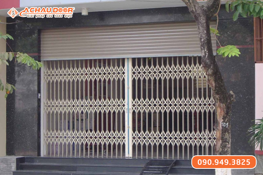 Cửa kéo Đài Loan sơn tĩnh điện không lá U 8 Dem