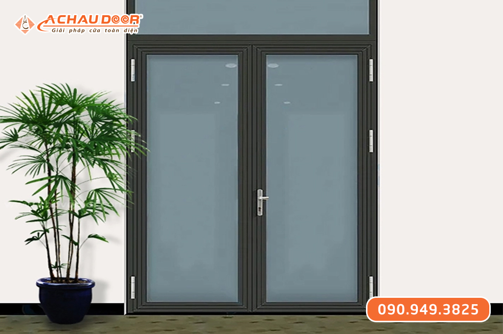 Cửa Đi Mở Quay 2 Cánh Nhôm Xingfa Nhập Khẩu