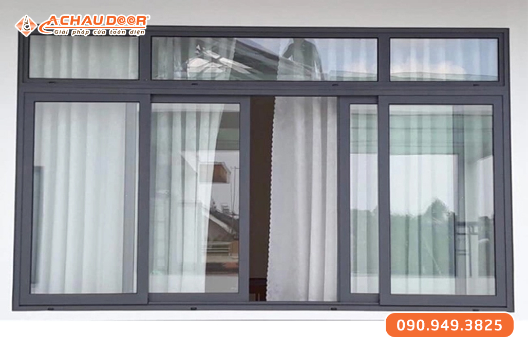 Cửa Sổ Lùa Nhôm Kính Xingfa