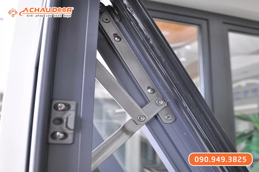 Cửa sổ bật 2 cánh nhôm XingfaWindow