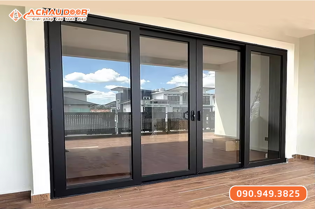 Cửa Đi Lùa 4 Cánh Nhôm XingfaWindow