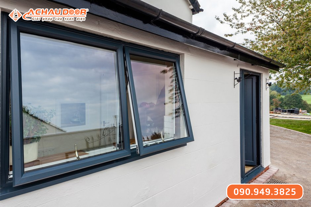 Cửa sổ bật 2 cánh nhôm XingfaWindow