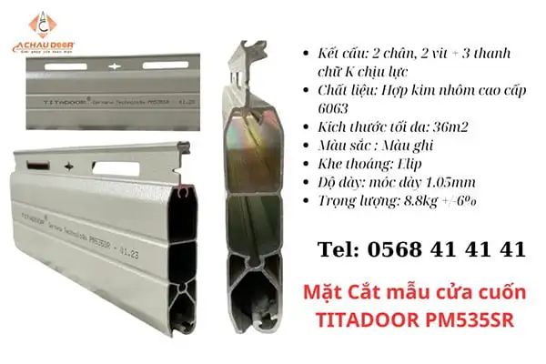 Cửa Cuốn Đức Titadoor PM535SR