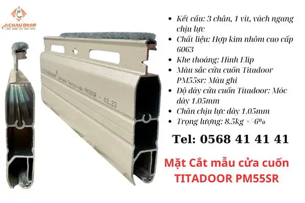 Cửa Cuốn Đức Titadoor PM55SR