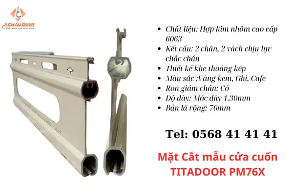 Cửa Cuốn Đức Titadoor PM76x