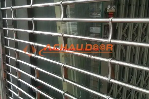 Cửa cuốn song ngang inox 304
