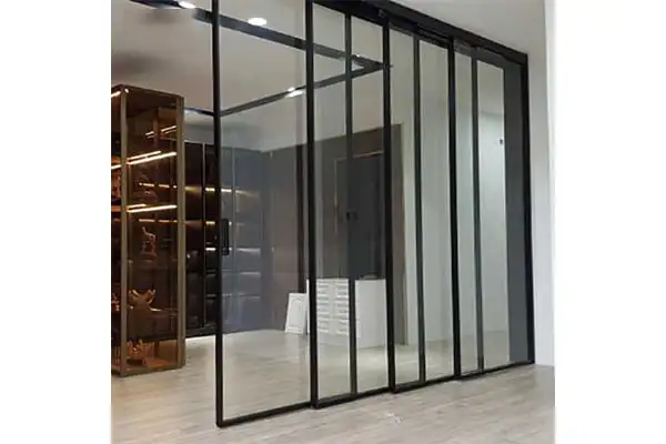Cửa Trượt Slim 4 Cánh, 3 Cánh Lùa 1 Cánh Cố Định
