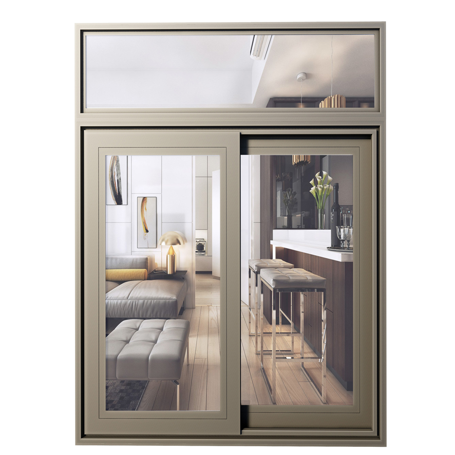 Cửa sổ lùa trượt 2 cánh nhôm JMA hệ 55