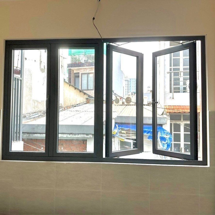 Cửa Sổ Mở Quay 4 Cánh Nhôm JMA Hệ 55