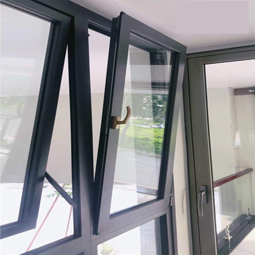 Cửa Sổ Quay Lật 1 Cánh Nhôm JMA Hệ 55
