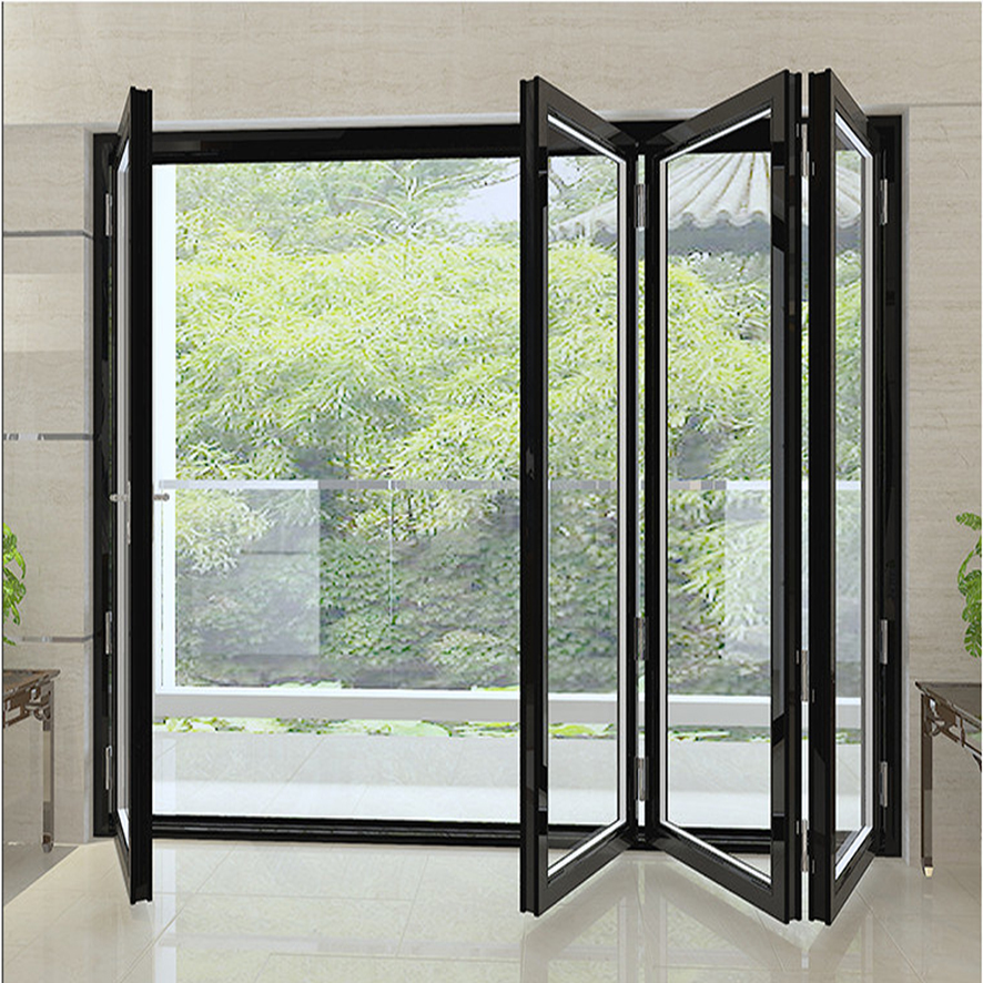 Cửa Xếp Trượt 4 Cánh Nhôm JMA Hệ 55