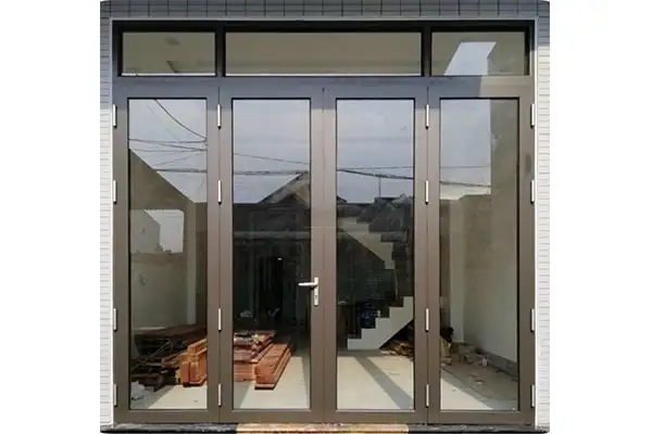 Cửa đi 4 cánh mở quay nhôm Maxpro JP Nhật Bản hệ 58