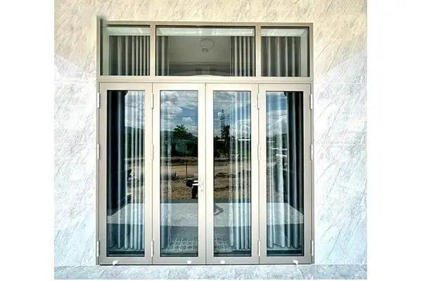 Cửa đi 4 cánh mở quay nhôm Maxpro JP Nhật Bản hệ 58