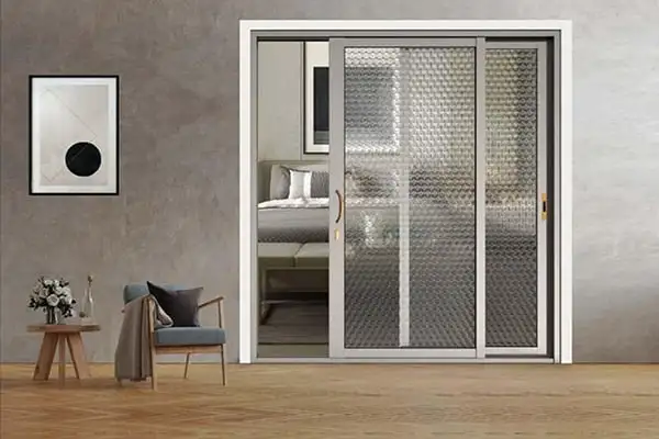 Cửa đi lùa 4 cánh nhôm Maxpro hệ 93