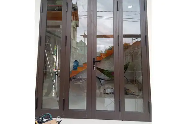Cửa Đi Mở Quay 4 Cánh Nhôm JMA Hệ 55