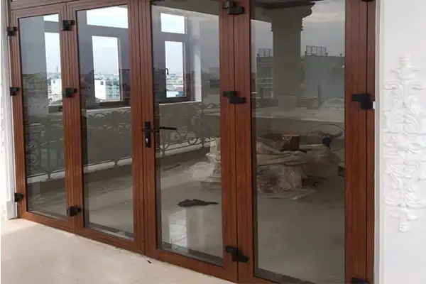 Cửa Đi Mở Quay 4 Cánh Nhôm JMA Hệ 55