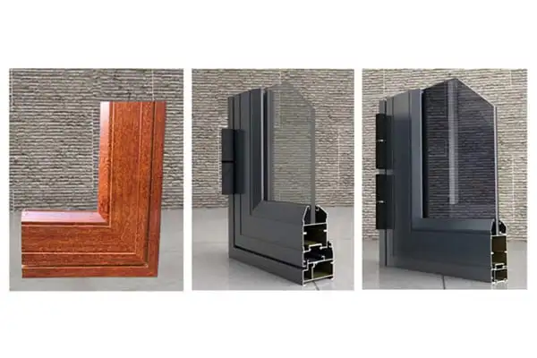 Cửa Đi Mở Quay 4 Cánh Nhôm JMA Hệ 55