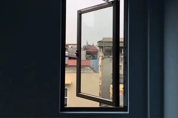 Cửa sổ 1 cánh mở quay nhôm Maxpro hệ 58