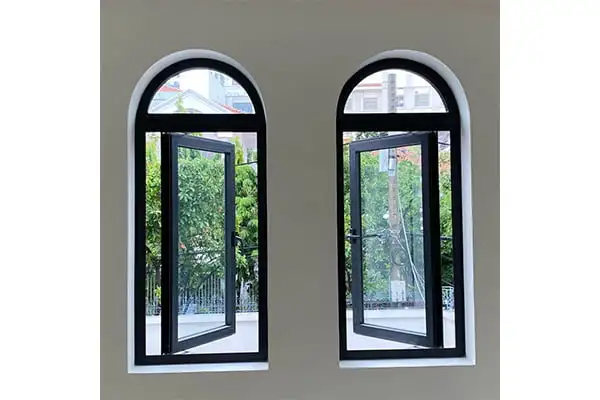 Cửa sổ 1 cánh mở quay nhôm Maxpro hệ 83