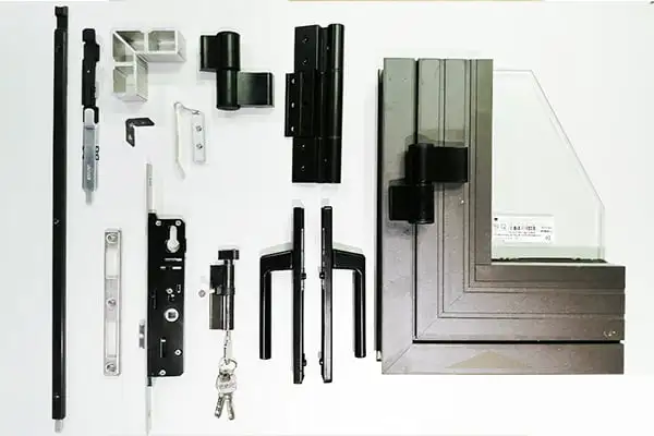 Cửa sổ lùa trượt 2 cánh nhôm JMA hệ 55