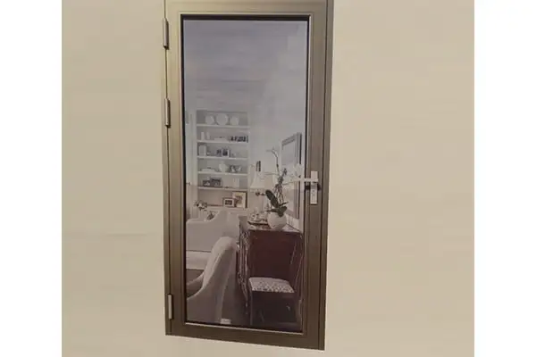 Cửa Sổ Mở Quay 1 Cánh Nhôm JMA Hệ 55
