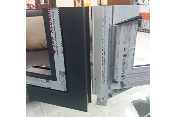 Cửa Xếp Trượt 6 Cánh Nhôm JMA Hệ 55