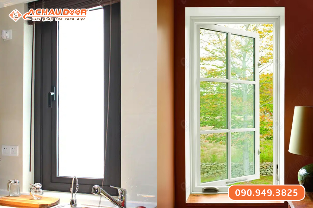 Cửa Sổ Mở Quay 1 Cánh Nhôm XingfaWindow Việt Nam