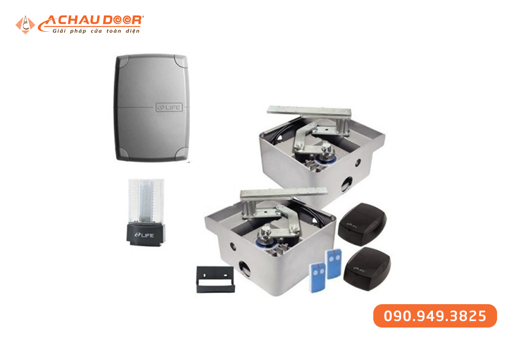 Cổng Mở Âm Sàn Life Er4 24V Uni Italia