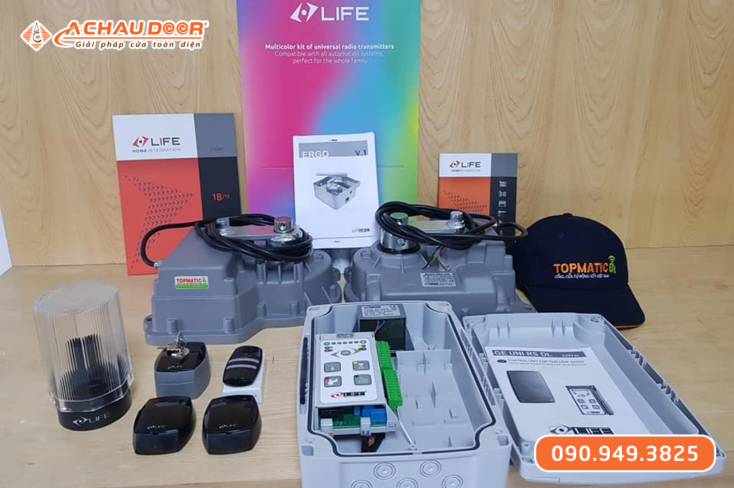 Cổng tự động âm sàn Ergo Life