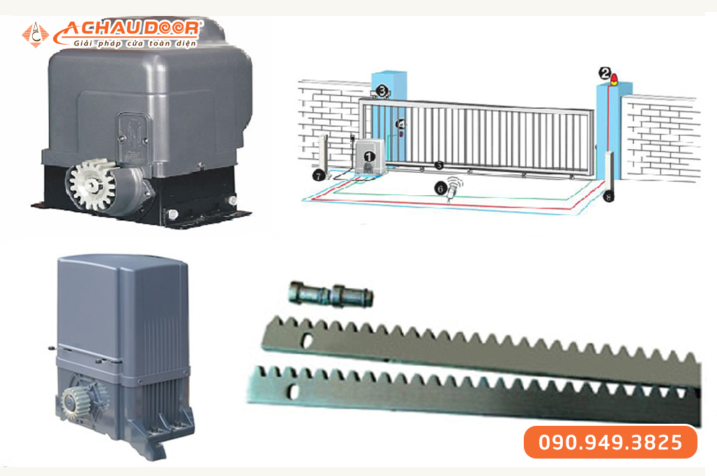 Motor Cửa Cổng Lùa Baisheng BSA-370