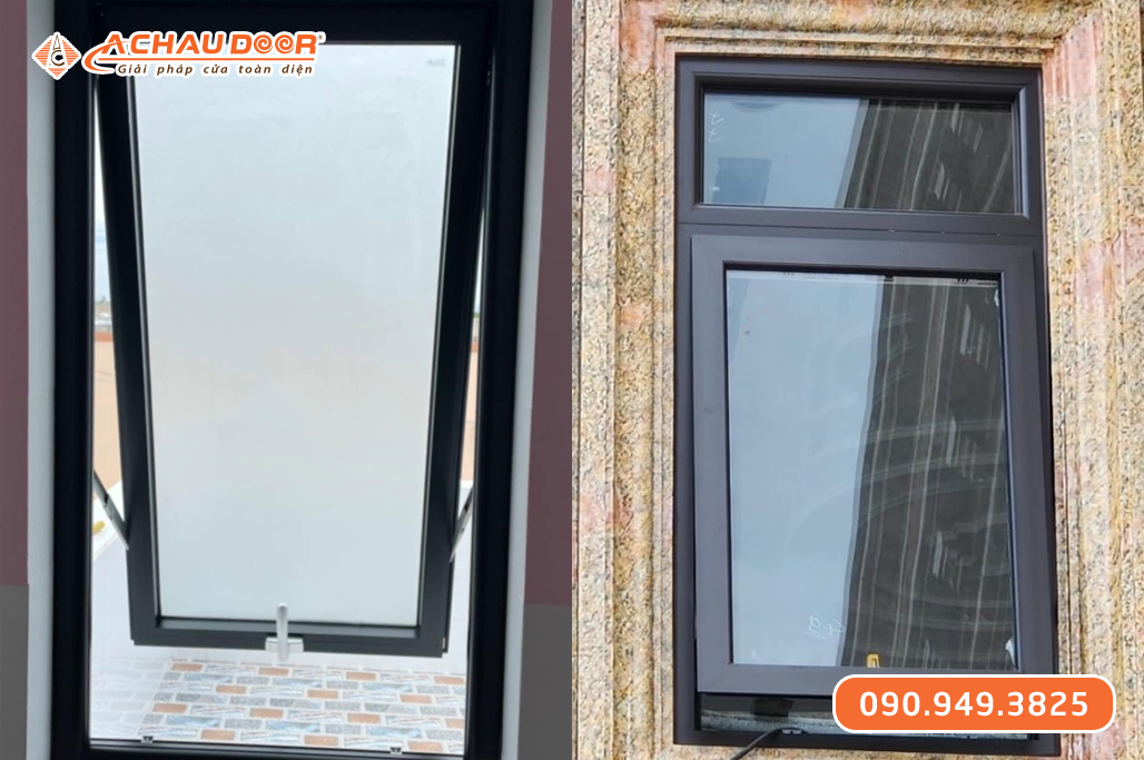 Cửa Sổ Mở Hất Nhôm Maxpro Hệ 65