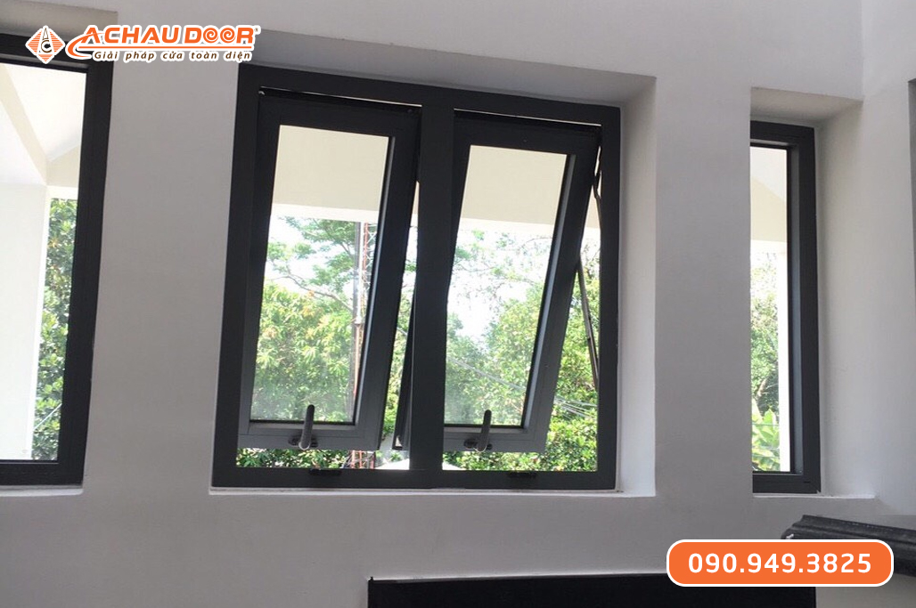 Cửa sổ mở hất nhôm Maxpro hệ 83