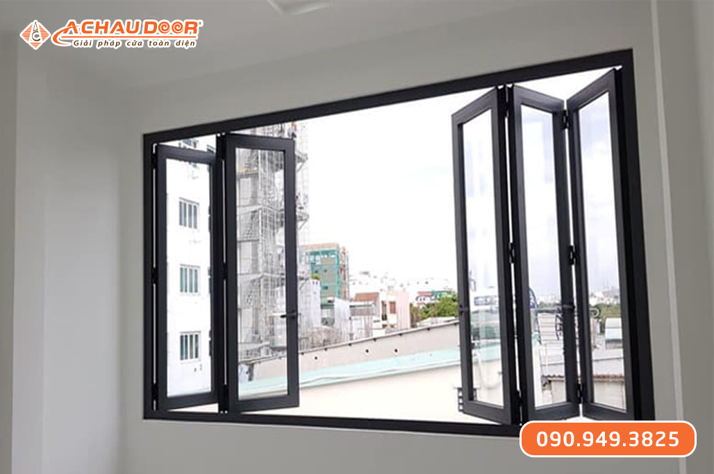 Cửa Sổ Lùa Trượt 6 Cánh Nhôm JMA Hệ 55