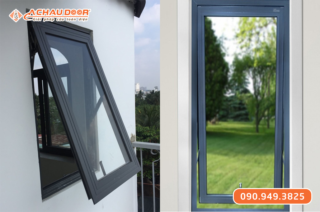 Cửa Sổ Mở Hất Nhôm JMA Hệ 55