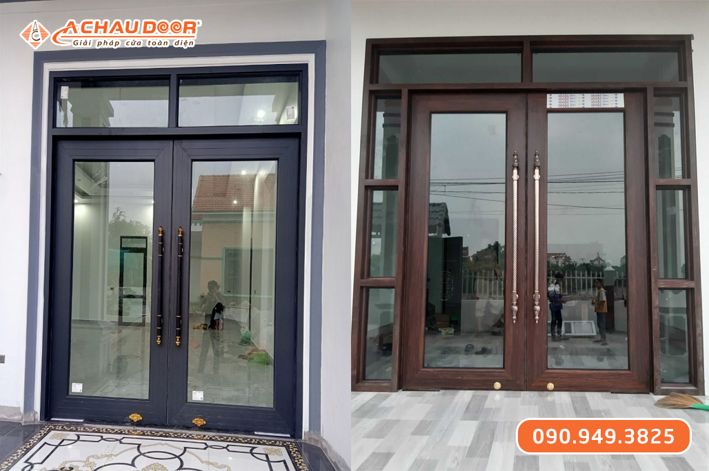 Cửa Nhôm Thuỷ Lực Bản 120
