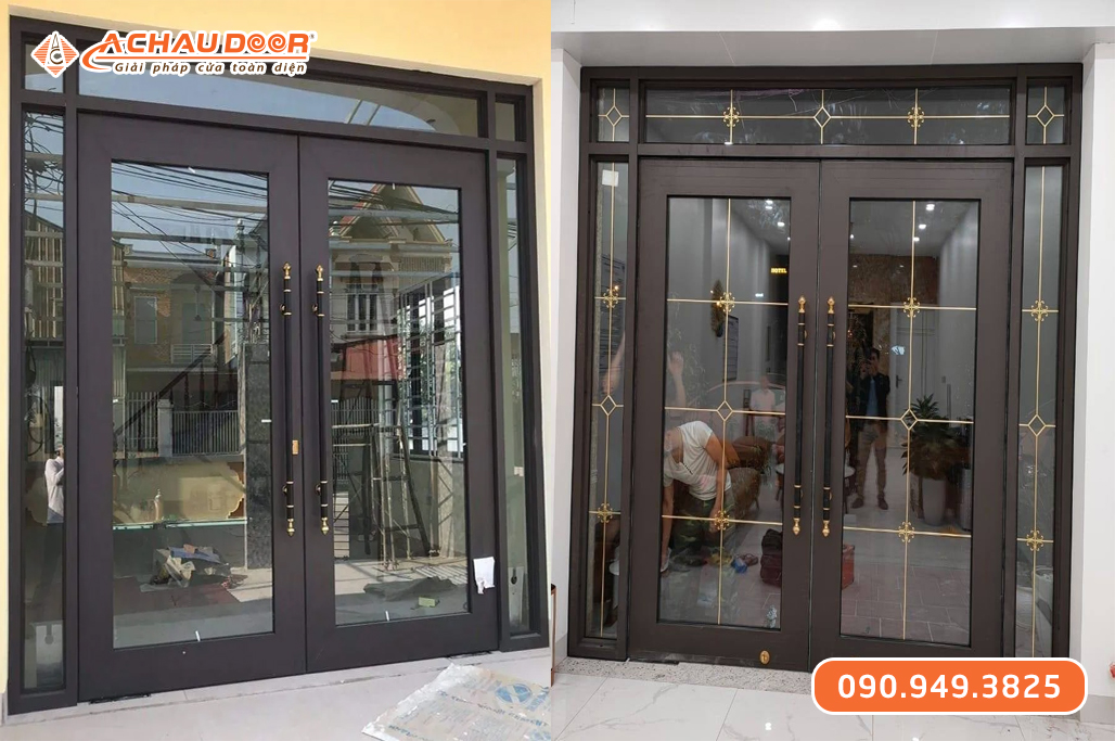 Cửa Nhôm Thủy Lực Owin Khuân Bao Đơn