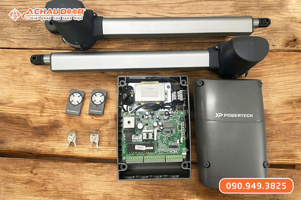 Motor Cổng Tay Đòn Tự Động Powertech PW200